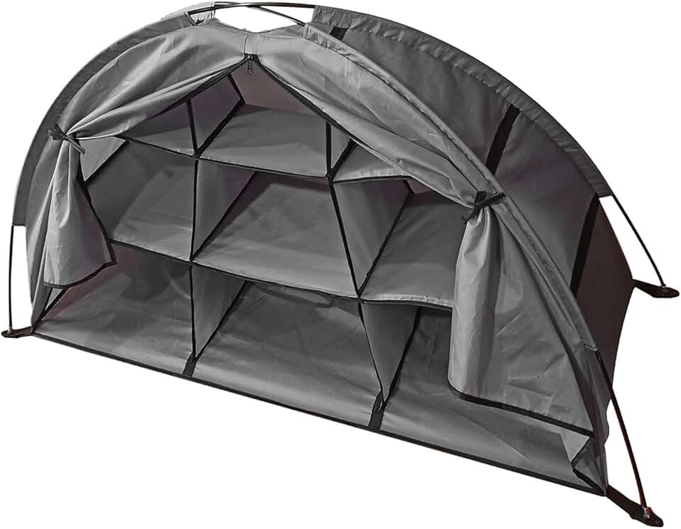 Large Foldable Camping Shoe Storage Cabinet
