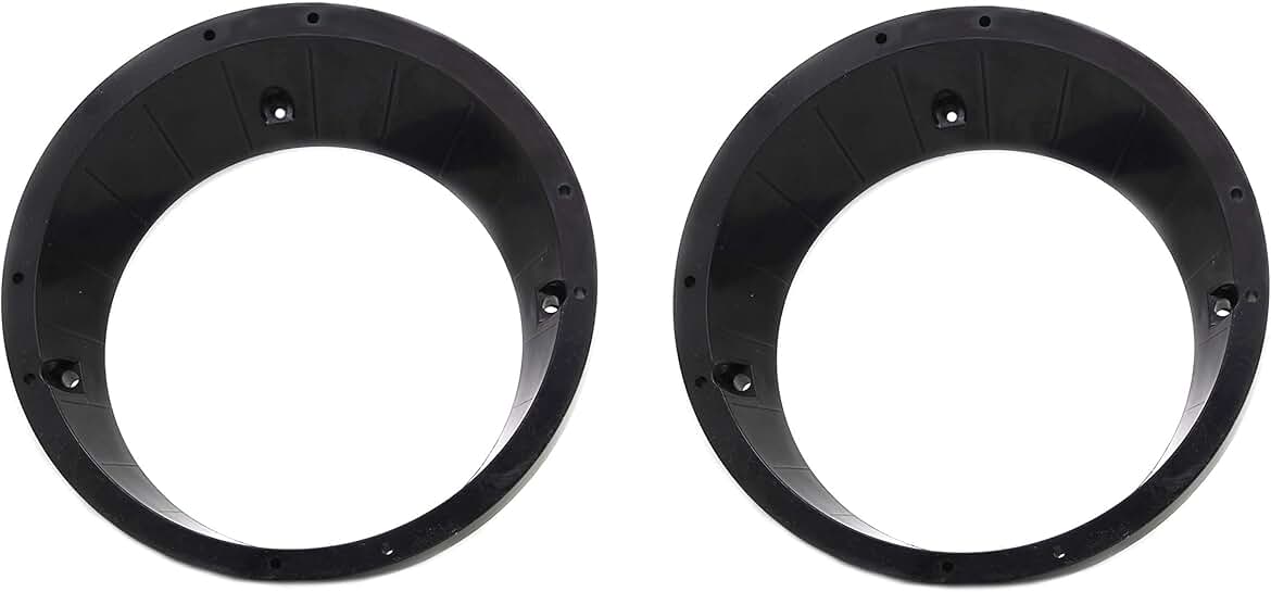 Speaker Adapter Rings for 5.25" to 6.5" Fits Harley Batwing Fairings
