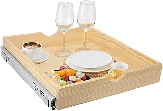 Pull Out Wood Cabinet Drawer for Kitchen and Pantry