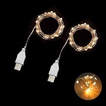 Six 2m 20 LED Fairy String Lights for Decor