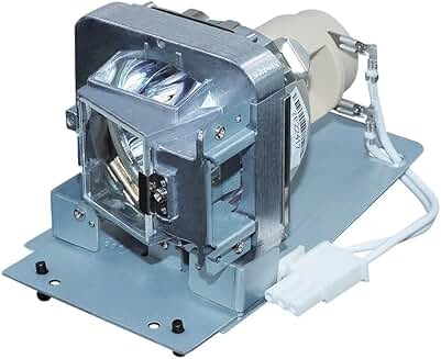 Replacement Lamp Bulb with Housing for Projectors