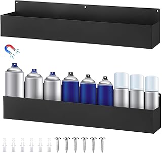 Magnetic Spray Can Holder, Heavy Duty Wall Mount