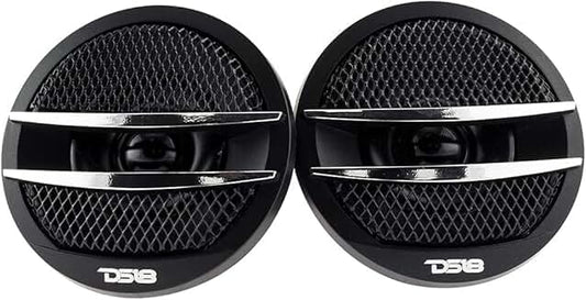 Set of 2 1.38-inch 200W Tweeters with Mounting Kit