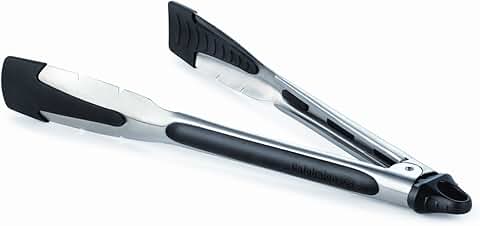 Stainless Steel Tongs with Silicone Tips