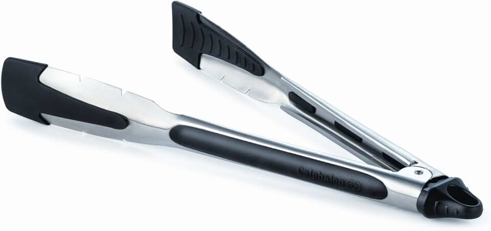 Stainless Steel Tongs with Silicone Tips
