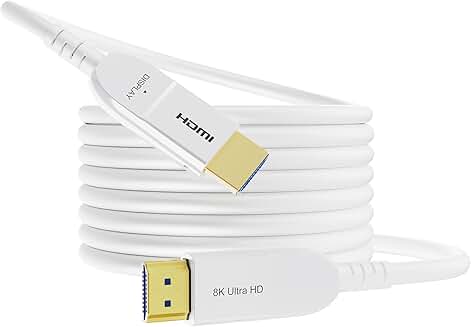 200FT 8K Fiber Optic HDMI Cable with 48Gbps Speed