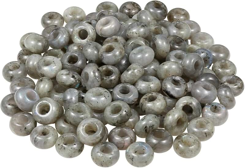 20 Natural Stone Crystal Beads for Jewelry Making
