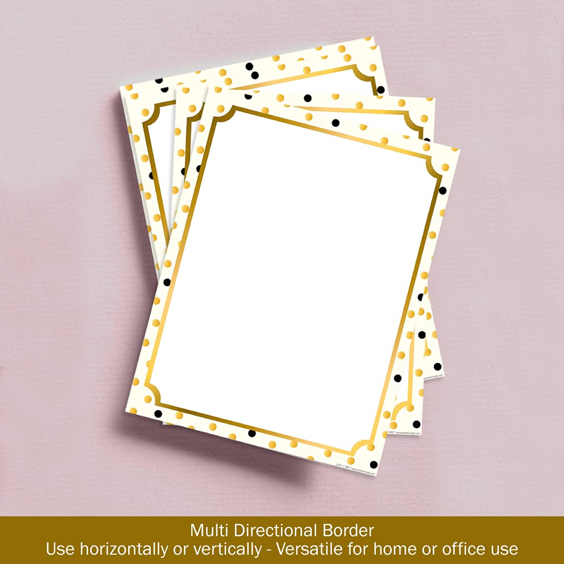 Gold Decorative Printer Paper, 8.5 x 11, 50 Sheets