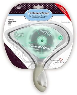 Clear Tape Dispenser for Scrapbook Adhesives