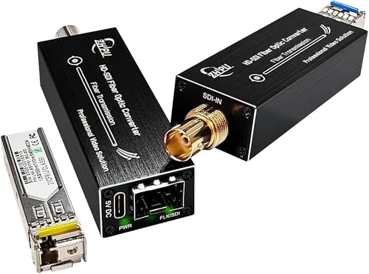 HD-SDI to Fiber Video Extender Kit, 1080P, 20km
