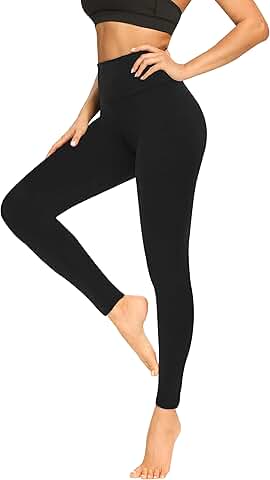 Soft High-Waisted Tummy Control Leggings for Women