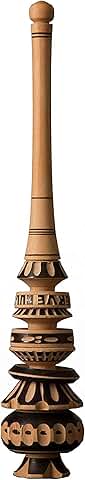 Wooden Molinillo Whisk for Hot Chocolate, 13.5-14.5"