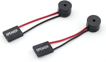 Two-Piece Mini Speaker for Computer Case Beep Alarm