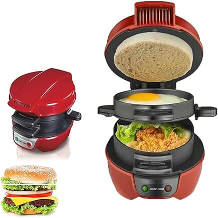 5-Minute Breakfast Sandwich and Burger Maker