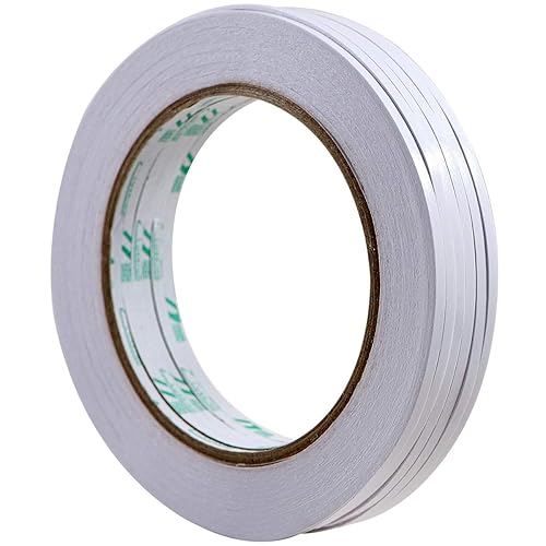 6 Rolls Double-Sided Adhesive Tape for Crafts and Office
