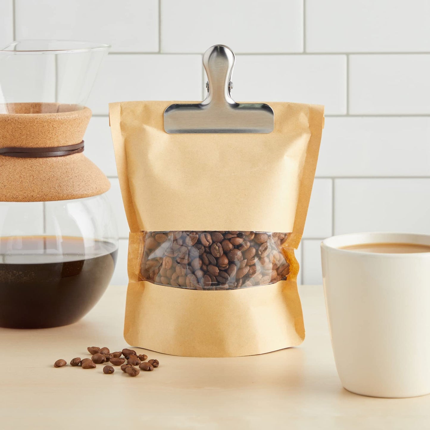 10 Pack Metal Chip Clips for Food Storage, Stainless Steel Bag Clips for Kitchen Supplies (3 Inches)