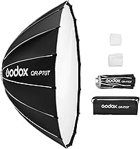 70cm Quick Release Parabolic Softbox for Photography