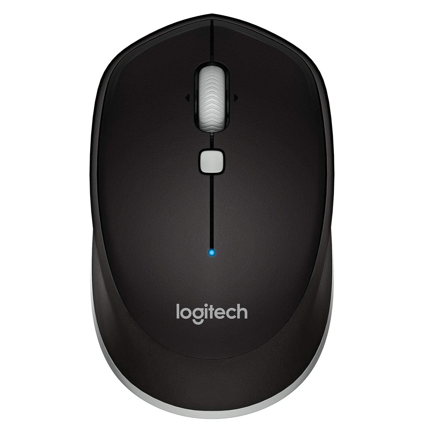 M535 Bluetooth Mouse Compact Wireless Mouse with 10 Month Battery Life Works with Any Bluetooth Enabled Computer, Laptop or Tablet Running Windows, Mac OS, Chrome or Android, Gray - Black