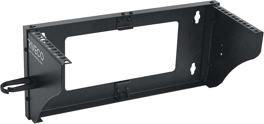 Heavy Duty 4U Wall Mount Rack for Network and Server Equipment