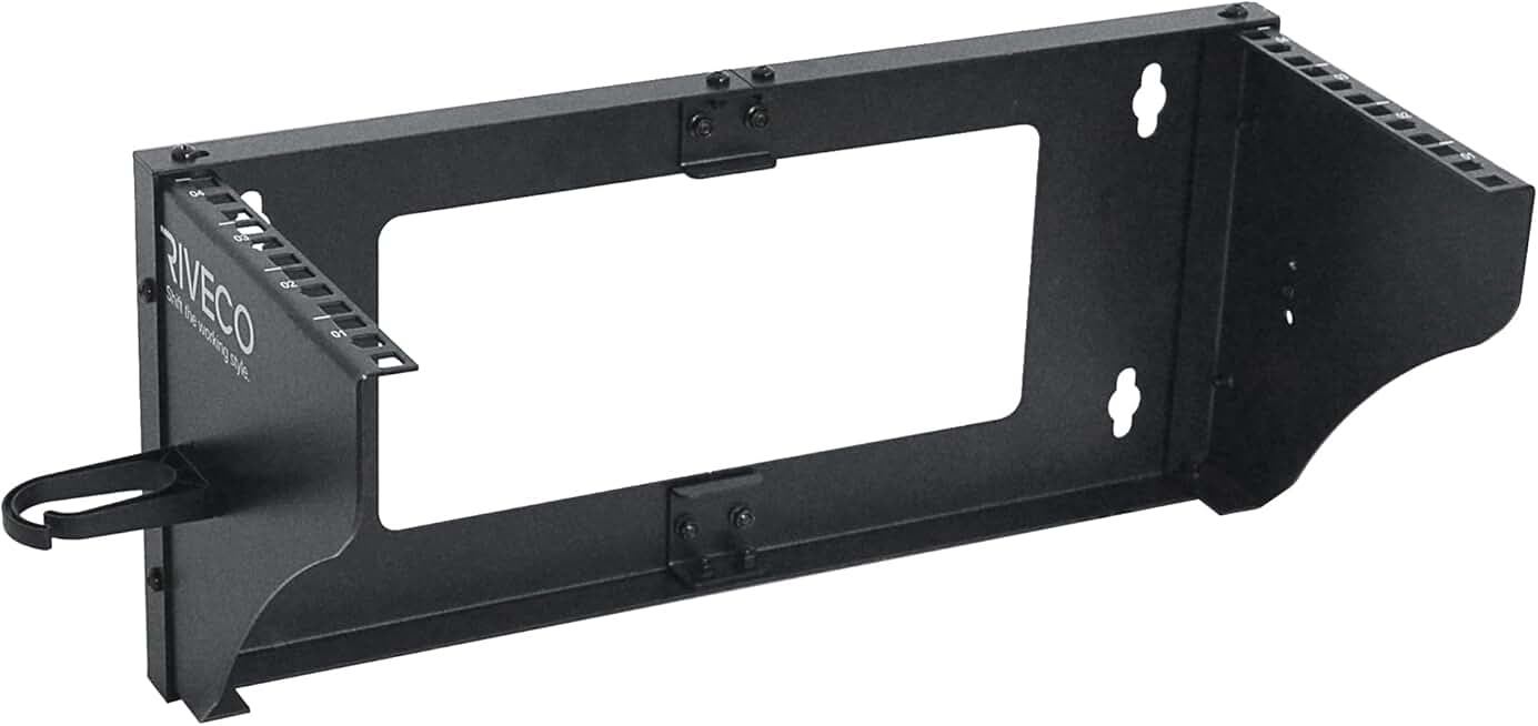 Heavy Duty 4U Wall Mount Rack for Network and Server Equipment