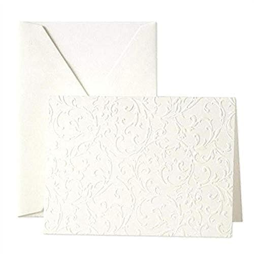 Blind Embossed Pearl White Notes