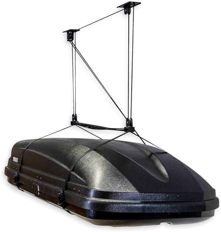 Heavy-Duty Garage Ceiling Hoist for Roof Cargo