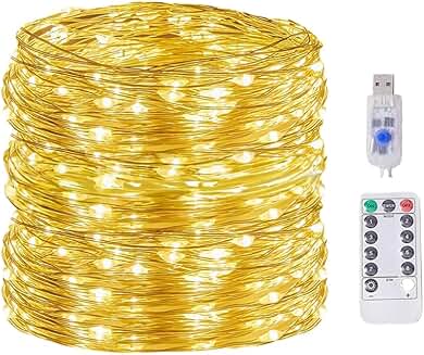 Waterproof USB Fairy String Lights for Indoor and Outdoor Decor