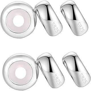 Sterling Silver Rondelle Spacer Bead for Bracelets