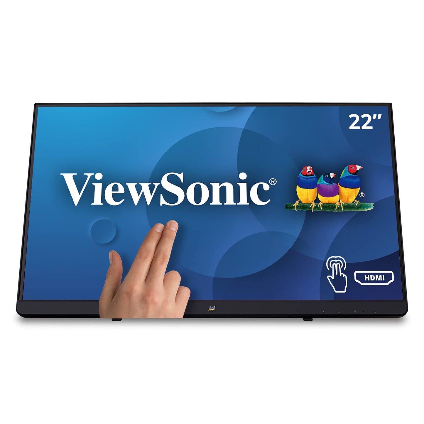 TD2230 22 Inch 1080p 10-Point Multi Touch Screen IPS Monitor with HDMI and DisplayPort, Black