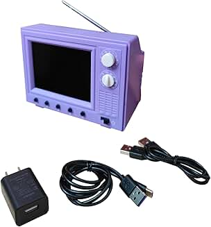 Mini Dollhouse TV Set for Girl Dolls