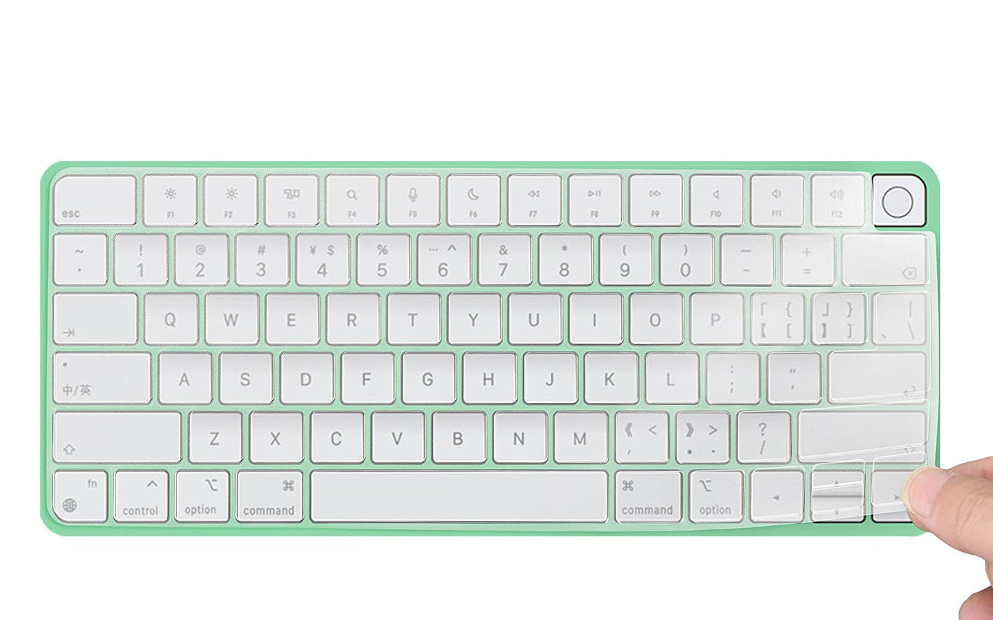 Transparent keyboard cover for iMac and Mac mini