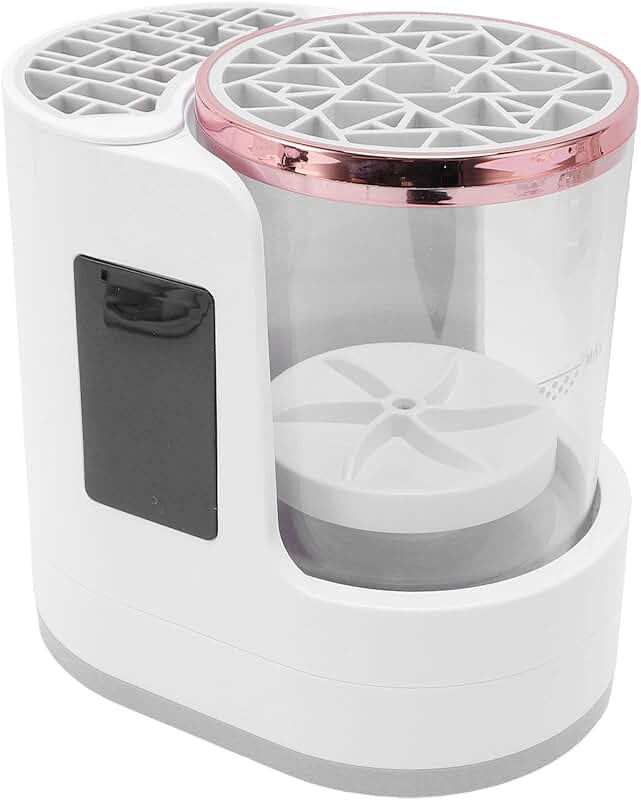 Portable Electric Makeup Brush Cleaner with Timer