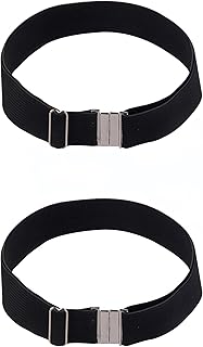 Adjustable floral thigh strap clip for long socks