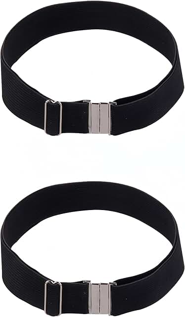 Adjustable floral thigh strap clip for long socks