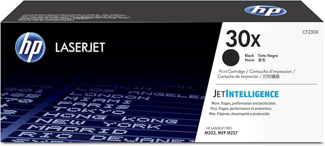 High-Yield Black Toner Cartridge for Laserjet Printers