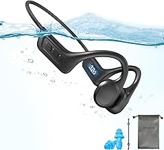 Waterproof Bone Conduction Headphones with Microphone and 32GB Storage