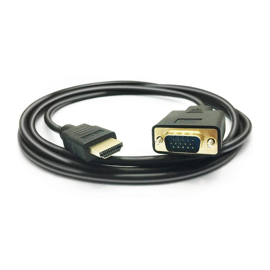 HDMI to VGA cable, 6 feet, 1080P, male to male