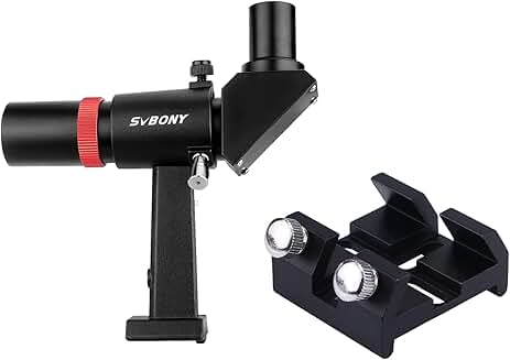 Right-Angle 6x30 Finderscope for Astronomy Telescopes