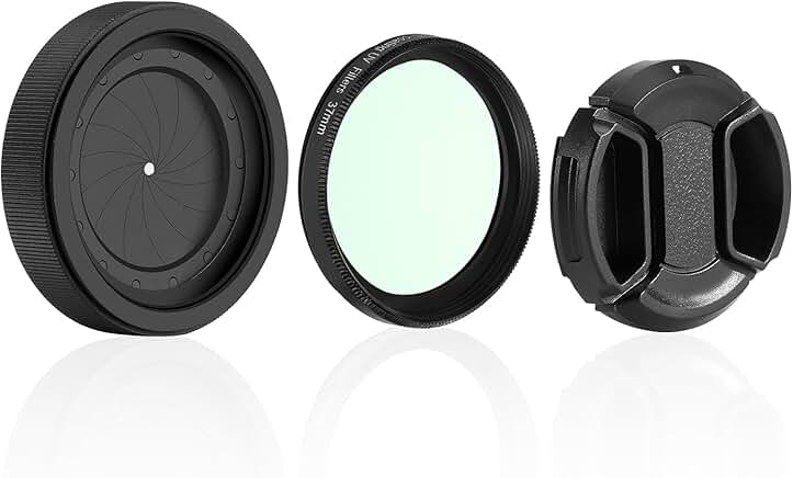 Adjustable Iris Aperture Diaphragm Adapter Ring