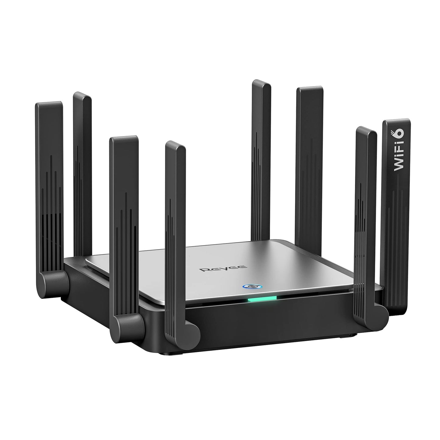 WiFi 6 Router AX3200 Smart Wi-Fi Mesh Router, High Speed Wireless Router with 8 Omnidirectional Antennas, Dual Band Gigabit Wireless Internet Computer Router for Homes up to 3000 Sq. ft. - E5