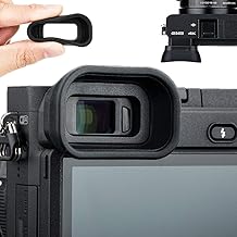 Soft Silicon Camera Viewfinder Eyecup for A6600, A6500, A6400