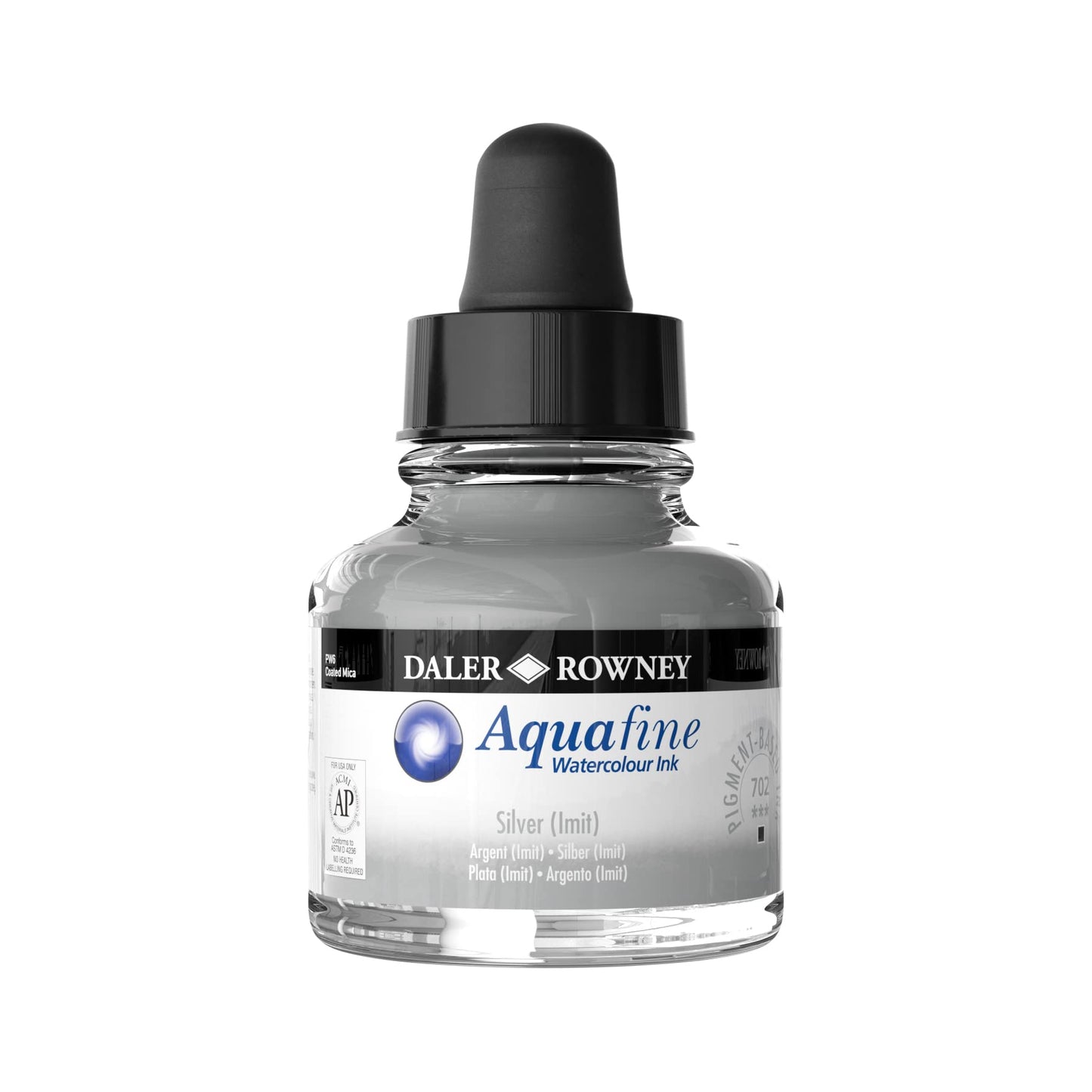 Aquafine Watercolor Ink Silver Imit 29.5ml