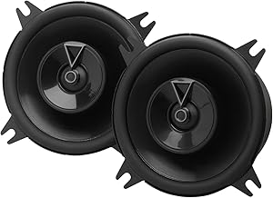 4-Inch Two-Way Car Speaker, 35W RMS, 75Hz-20kHz