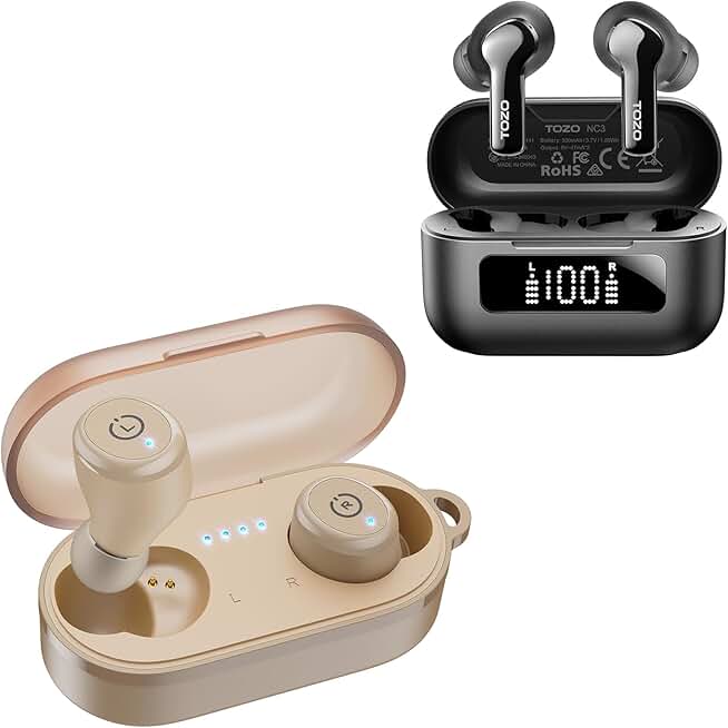 Wireless Earbuds with Noise Cancellation