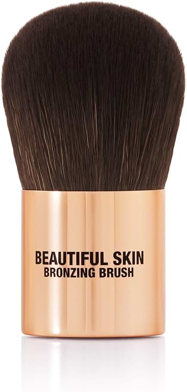 Seamless Bronzer Application Brush with Dense Bristles
