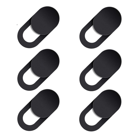 6-pack ultra-thin webcam covers for laptops and phones