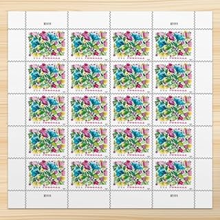 Celebration Blooms Forever Postage Stamps, 20 sheets