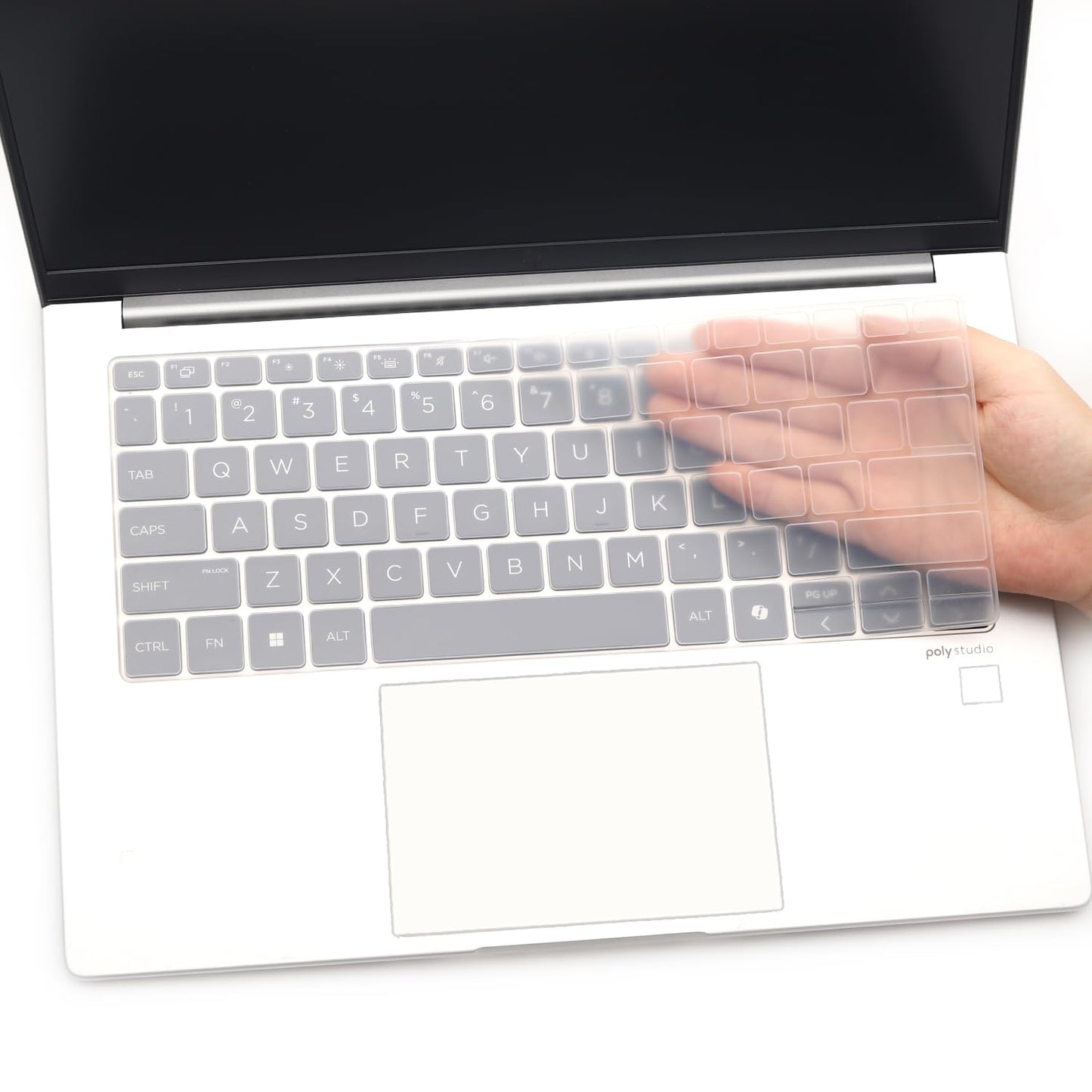 Clear keyboard cover for 2024 13.3 and 14-inch laptops