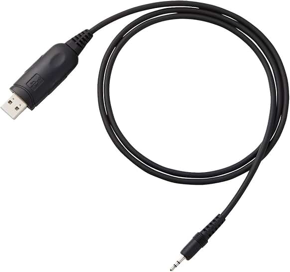 Programming cable for FT-25R and FT-65R radios