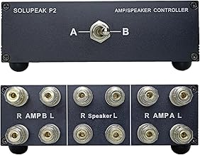 2-In 2-Out Speaker Switcher and Splitter